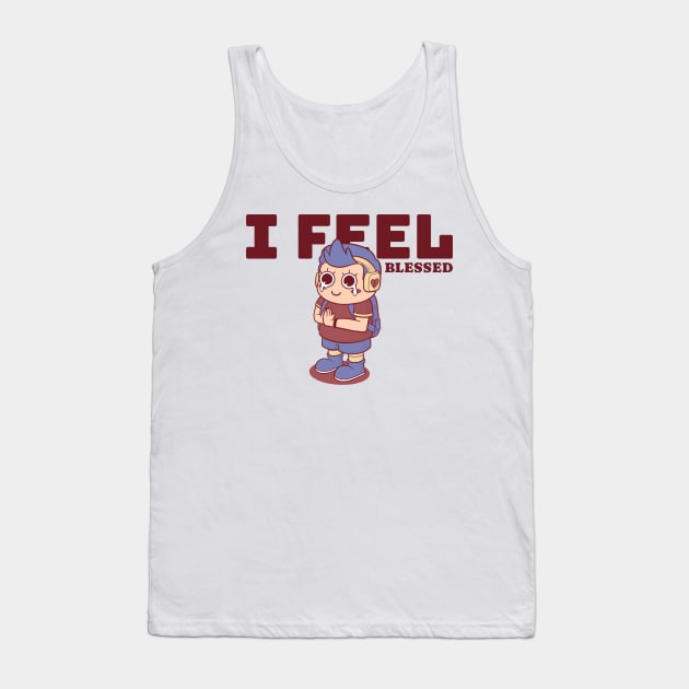 I Feel Blessed Tank Top by Level23